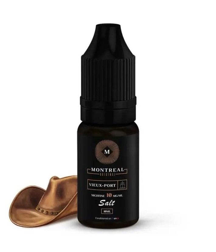 E-Liquid Nicotine Salts Vieux-Port Montreal Original 10ml