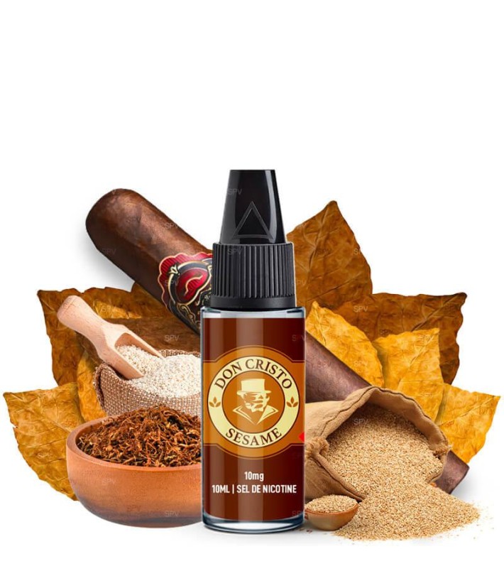 E-Liquid Don Cristo Sesame Nicotine Salts PGVG Labs 10ml