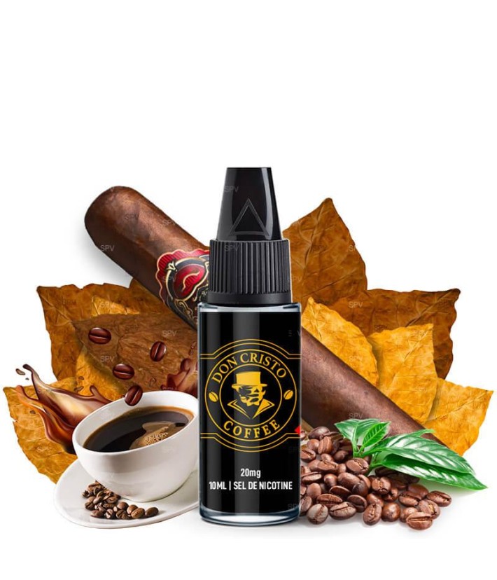 E-Liquid Don Cristo Coffee Nicotine Salts PGVG Labs 10ml