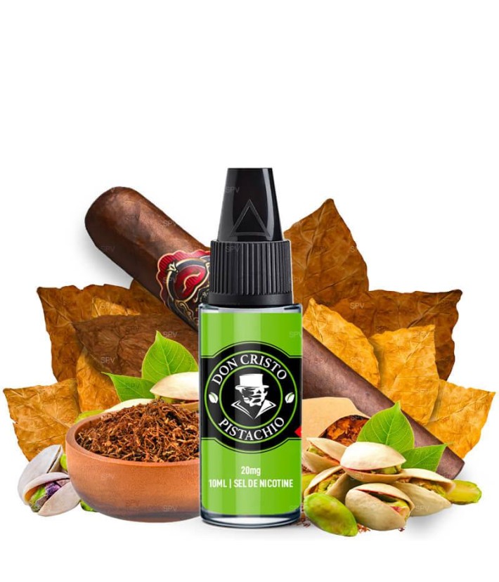 E-liquid Don Cristo Pistachio Nicotine Salts PGVG Labs 10ml