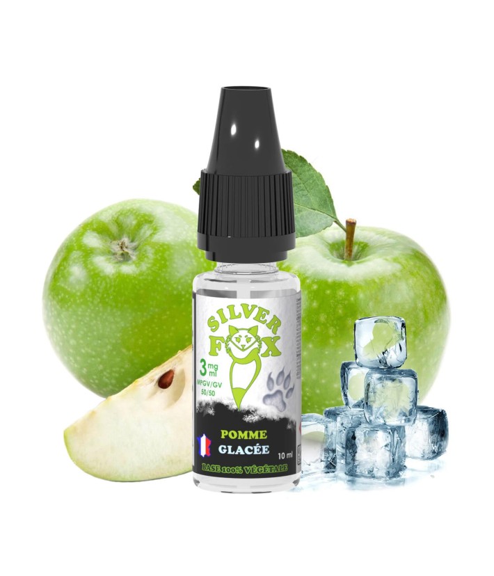 E-liquid Pomme Glacée Silver Fox By Vaping In Paris 10ml