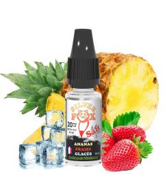 E-Liquid Ananas Fraise Glacés Silver Fox Nicotine Salts Vaping In Paris 10ml