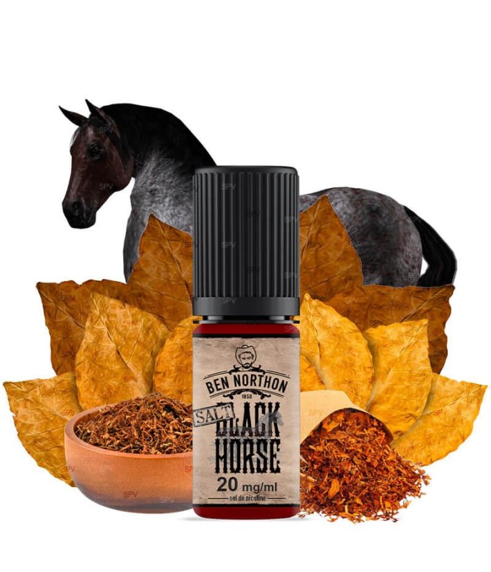 E-Liquide Black Horse Sels de Nicotine Ben Northon 10ml