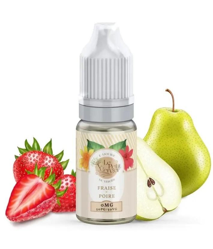 E-Liquid Fraise Poire Le Petit Verger 10ml