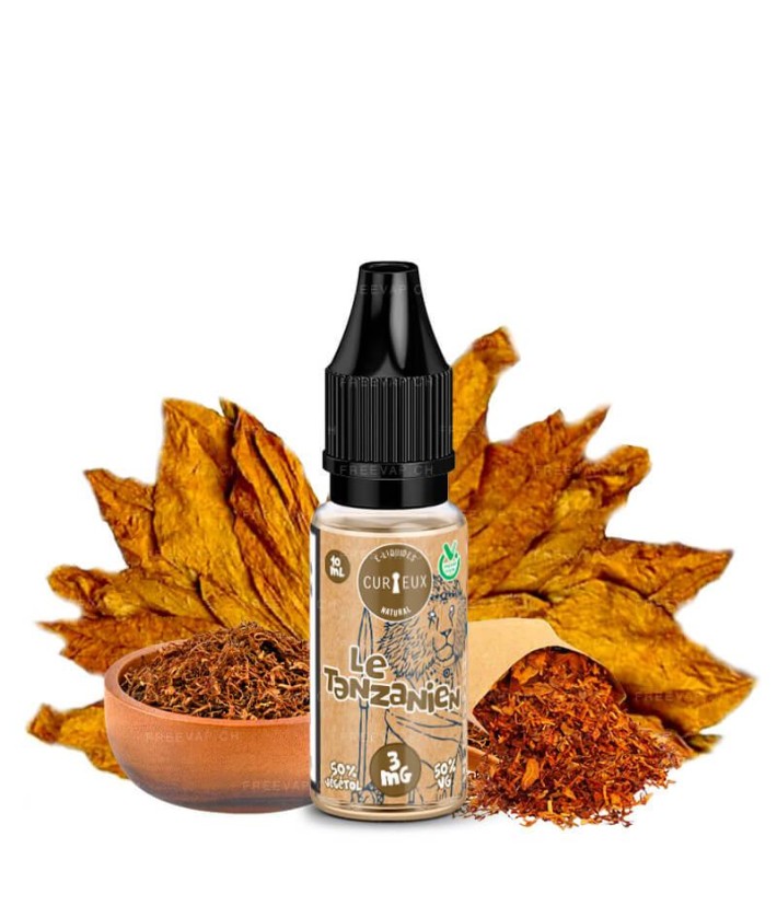 E-liquide Le Tanzanien Édition Natural Curieux 10ml