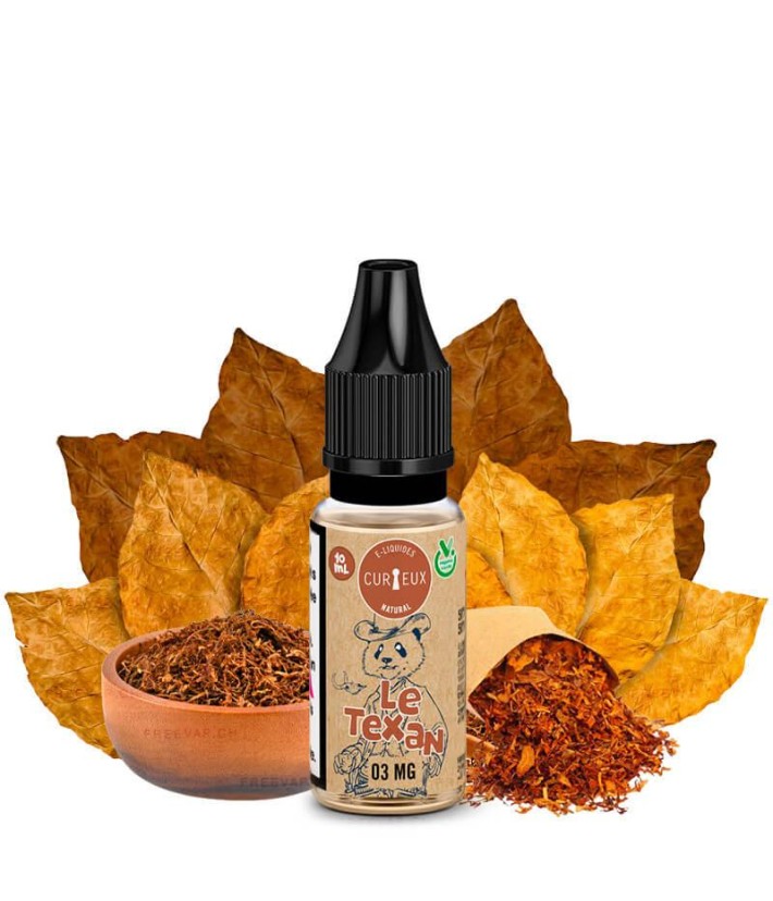 E-liquid Le Texan Édition Natural Curieux 10ml