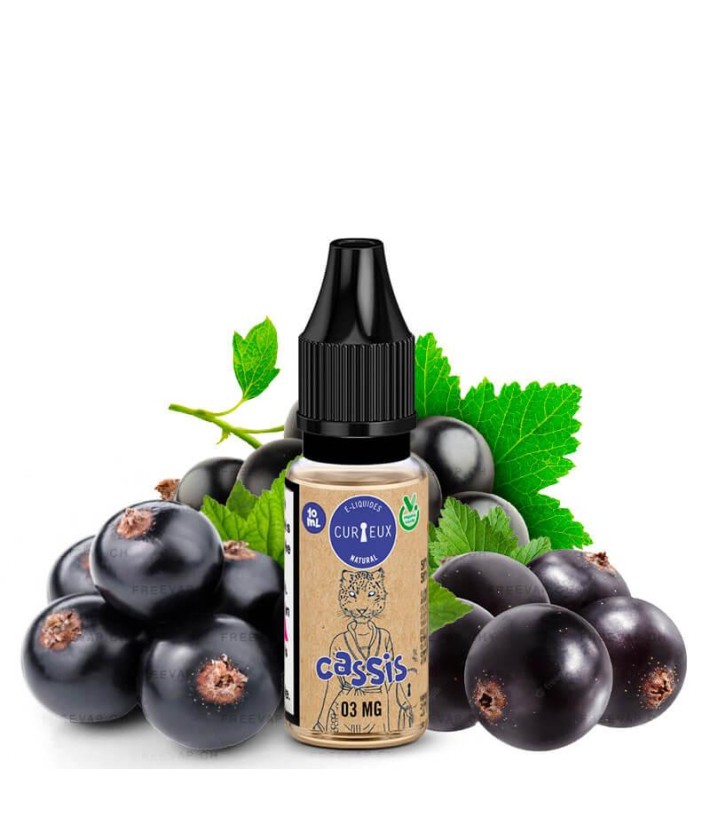 E-liquid Cassis Édition Natural Curieux 10ml