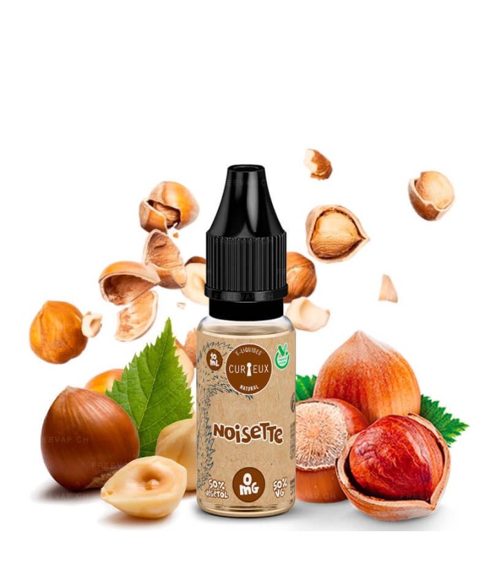 E-liquid Noisette Édition Natural Curieux 10ml