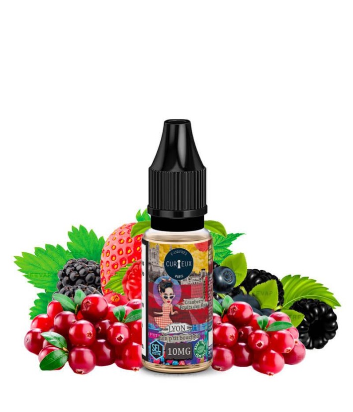 E-Liquide Lyon Mon Ptit Bouchon Édition Hexagone Sels de Nicotine Curieux 10ml