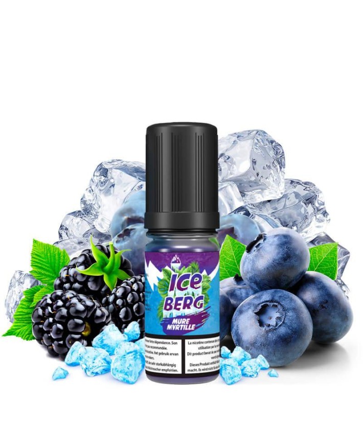 E-Liquid Iceberg Mûre Myrtille Nikotinsalze O'Jlab 10ml