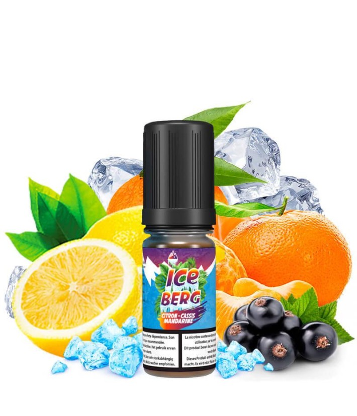 E-Liquid Iceberg Citron Cassis Mandarine Nicotine Salts O'Jlab 10ml