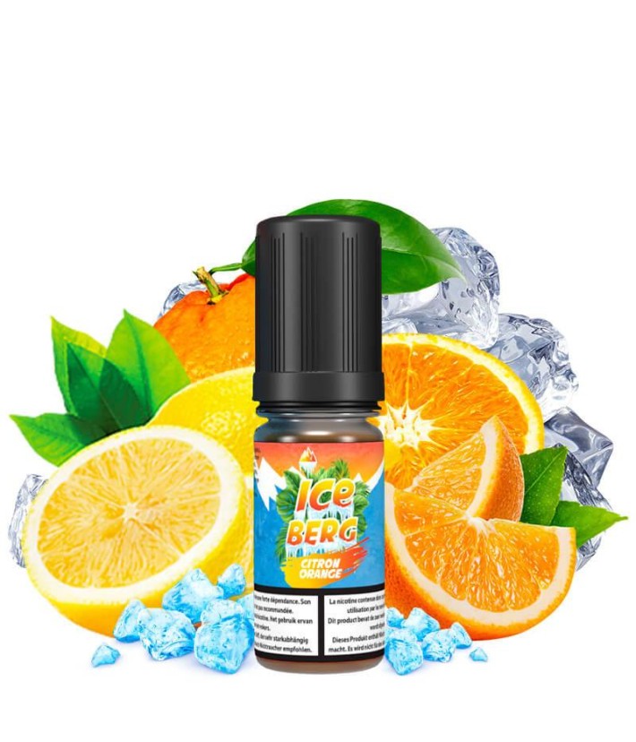 E-Liquide Iceberg Citron Orange Sels de Nicotine O'Jlab 10ml