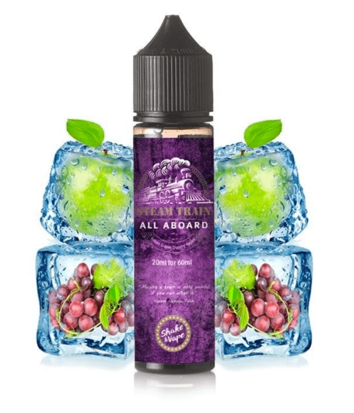 E-Liquid All Aboard Longfill 20ml / 60ml Steam Train