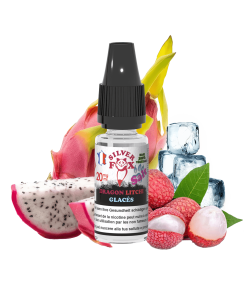 E-Liquid Dragon Litchi Glacés Silver Fox Nikotinsalze Vaping In Paris 10ml