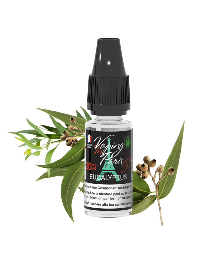 E-Liquid Eucalyptus Nicotine Salts Vaping In Paris 10ml