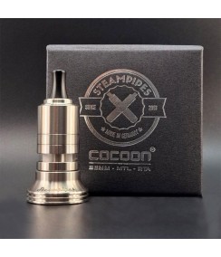 Atomiseur Cocoon 22mm MTL RTA Steampipes Boite