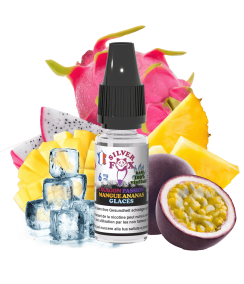 E-Liquid Dragon Passion Mangue Ananas Glacés Silver Fox Vaping In Paris 10ml