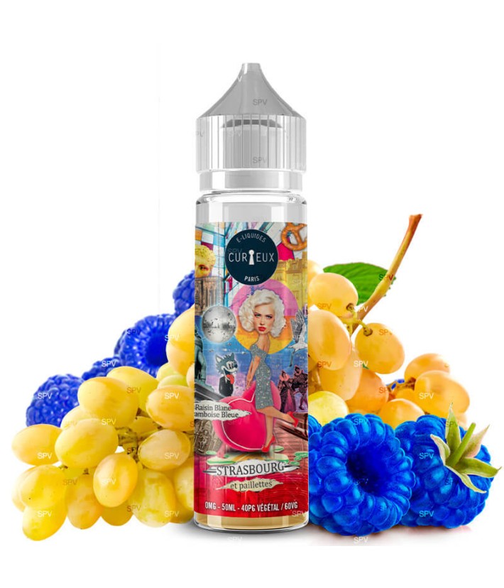 E-liquide Strasbourg Et Paillettes Édition Hexagone Curieux 50ml