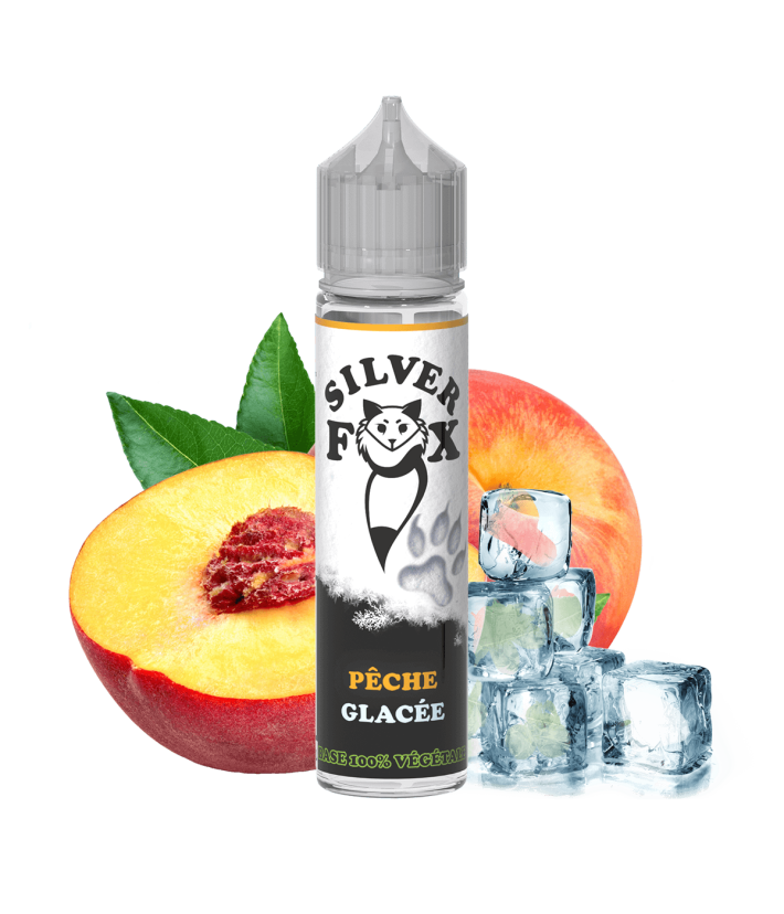 E-Liquid Pêche Glacée Silver Fox Vaping In Paris