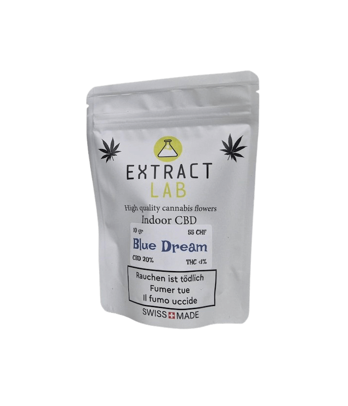 CBD Blüten Blue Dream Indoor 5g | 10g Extract Lab