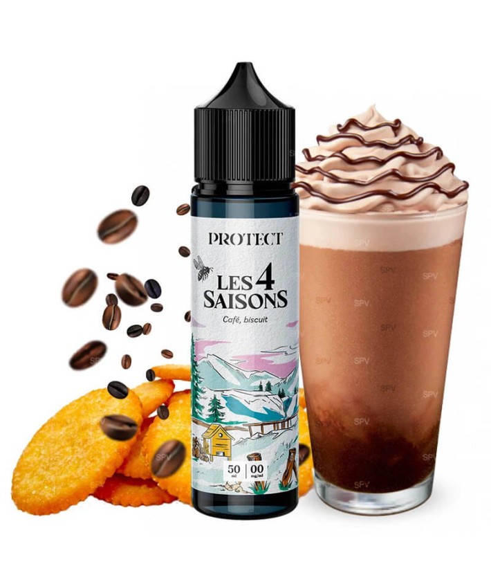 E-Liquid Café Biscuit Les 4 Saisons Hiver Protect