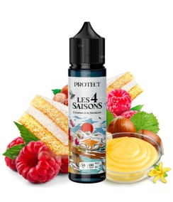 E-Liquide Entremet À La Framboise Les 4 Saisons Automne Protect