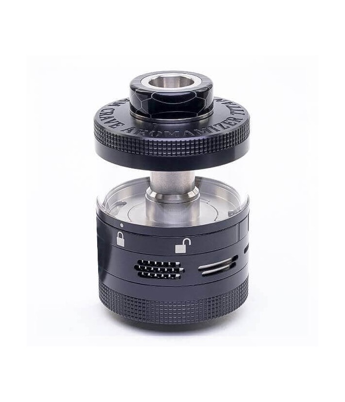 Atomiseur Aromamizer Titan V2 RDTA Steam Crave Black