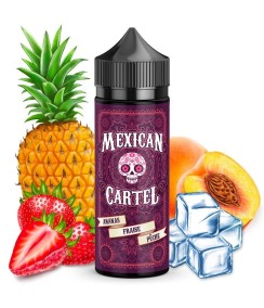 E-liquid Pineapple Strawberry Peach Mexican Cartel 50PG / 50VG