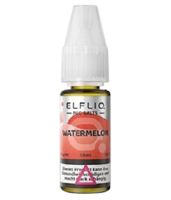 ELFBAR - E-Liquide - Watermelon - ELFLIQ - Sels de Nicotine - 10ml