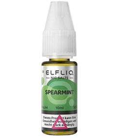 ELFBAR - E-Liquid - Spearmint - ELFLIQ - Sels de Nicotine - 10ml