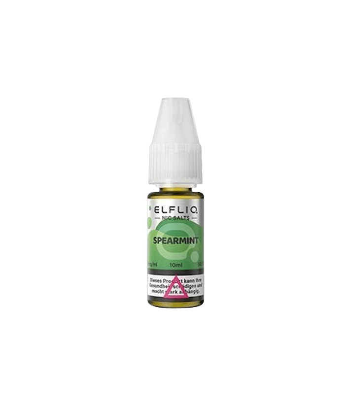 ELFBAR - E-Liquid - Spearmint - ELFLIQ - Sels de Nicotine - 10ml ELFBAR - E-Liquid - Spearmint - ELFLIQ - Sels de Nicotine - 10ml