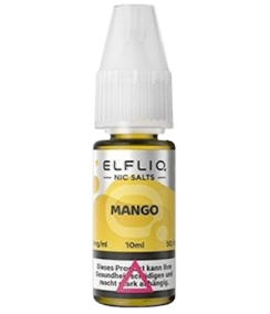 ELFBAR - E-Liquid - Mango - ELFLIQ - Sels de Nicotine - 10ml