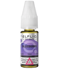 ELFBAR - E-Liquid - Blueberry - ELFLIQ - Nicotine Salts - 10ml
