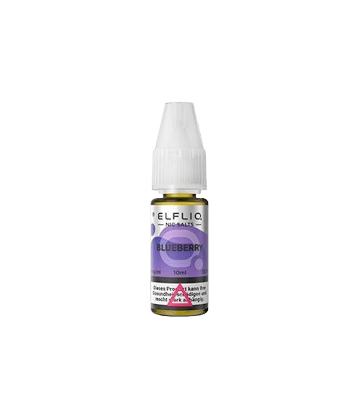 ELFBAR - E-Liquid - Blueberry - ELFLIQ - Nicotine Salts - 10ml ELFBAR - E-Liquid - Blueberry - ELFLIQ - Nicotine Salts - 10ml