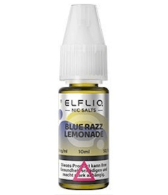 ELFBAR - E-Liquid - Blue Razz Lemonade - ELFLIQ - Sels de Nicotine - 10ml