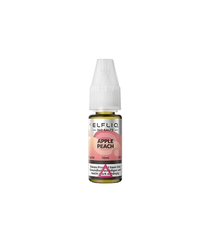 ELFBAR - E-Liquid - Apple Peach - ELFLIQ - Nicotine Salts - 10ml ELFBAR - E-Liquid - Apple Peach - ELFLIQ - Nicotine Salts - 10ml