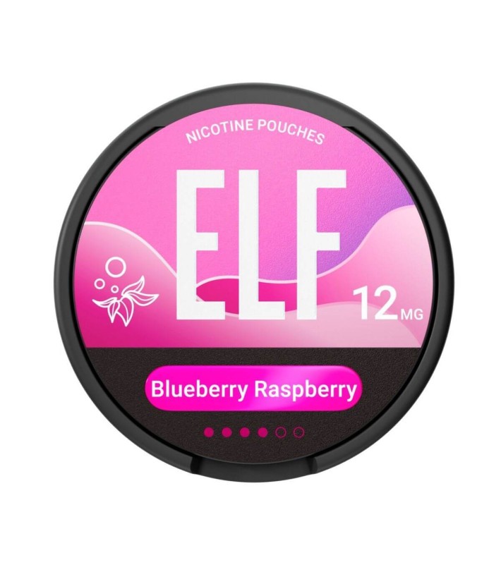 ELF Pouches Blueberry Raspberry Elf Bar 12mg ELF Pouches Blueberry Raspberry Elf Bar 12mg