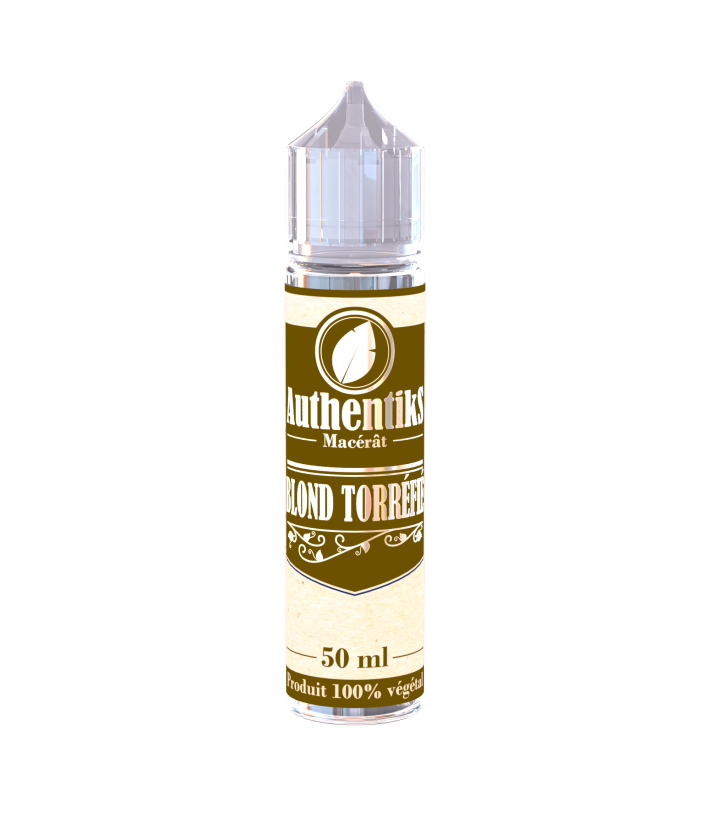 E-Liquide Blond Torréfié Authentiks Macérât Vaping In Paris 50ml