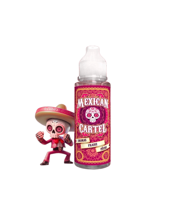 E-Liquid Ananas Fraise Pêche Mexican Cartel