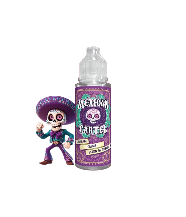 E-Liquid Limonade Cassis Fleur de Sureau Mexican Cartel