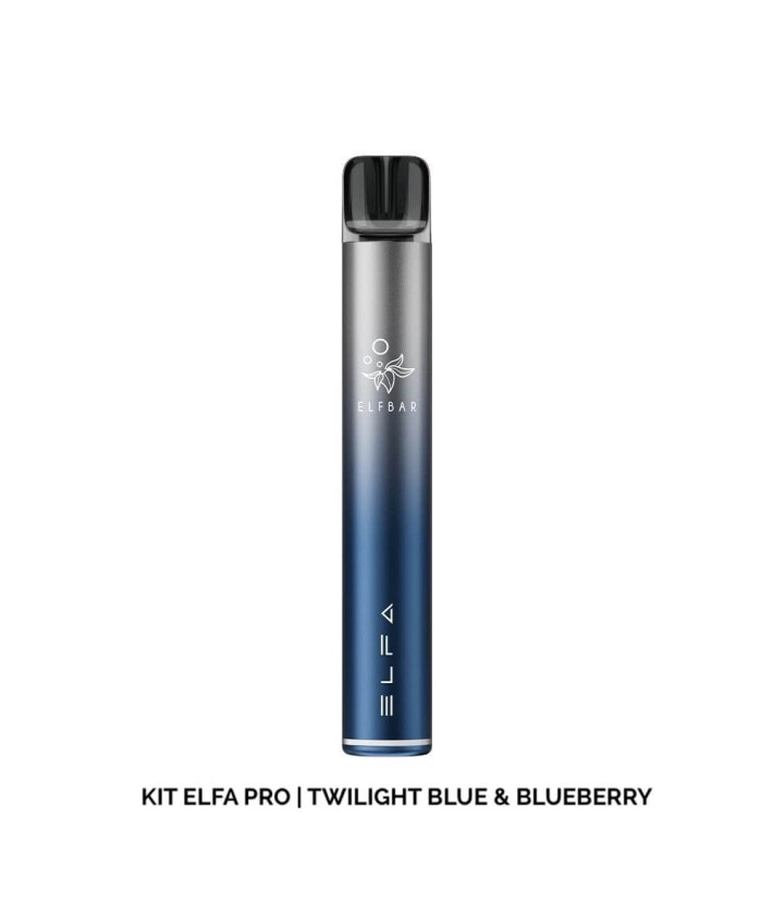 Batterie Elfa Pro Twilight Blue + Cartouche Blueberry Elf Bar