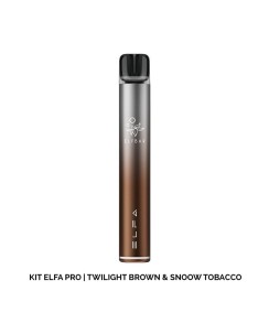 Batterie Elfa Pro Twilight Brown + Cartouche Snoow Tobacco Elf Bar