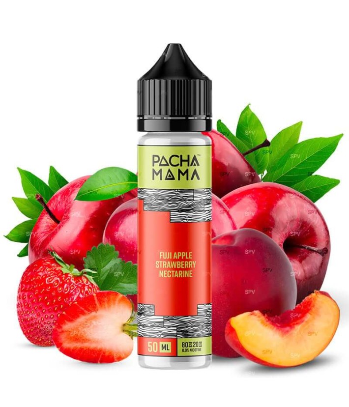 E-liquid Fuji Apple Strawberry Nectarine Pachamama Charlie's Chalk