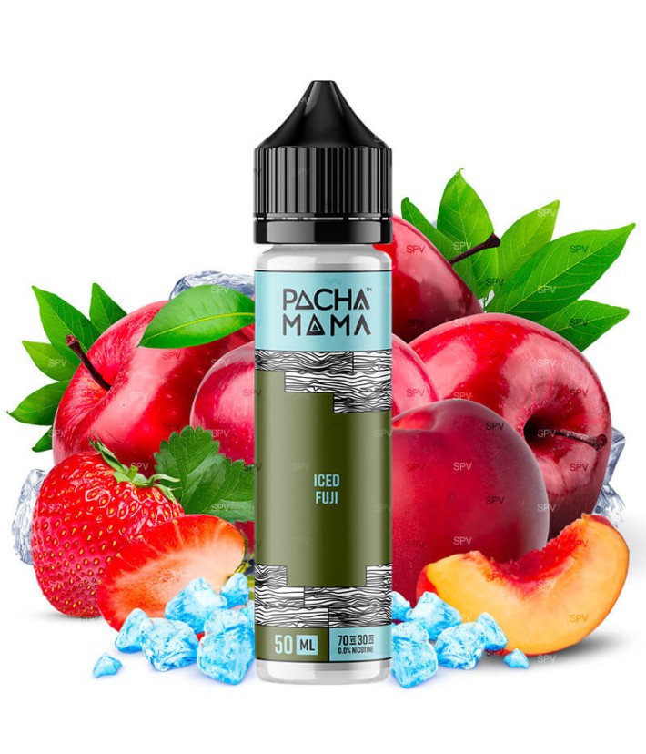 E-liquid Fuji Apple Strawberry Nectarine ICE Pachamama Charlie's Chalk Dust