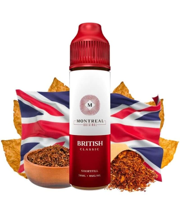 E-liquide British Classic Montreal Original 50ml