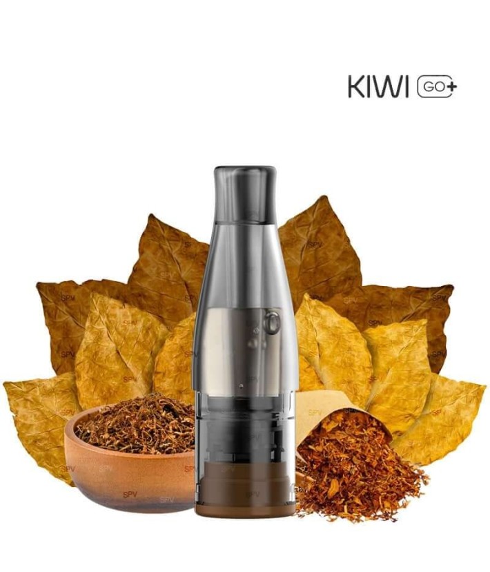 Kiwi GO PLUS Cartridges Dry Tobacco Kiwi Vapor
