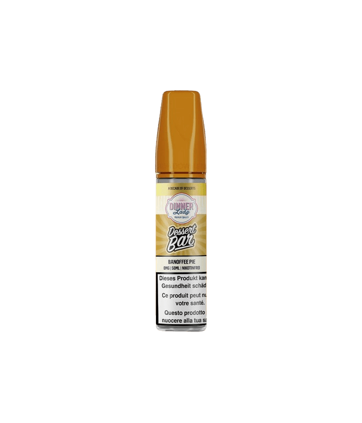 E-liquide Banoffee Pie Dessert Bar Dinner Lady