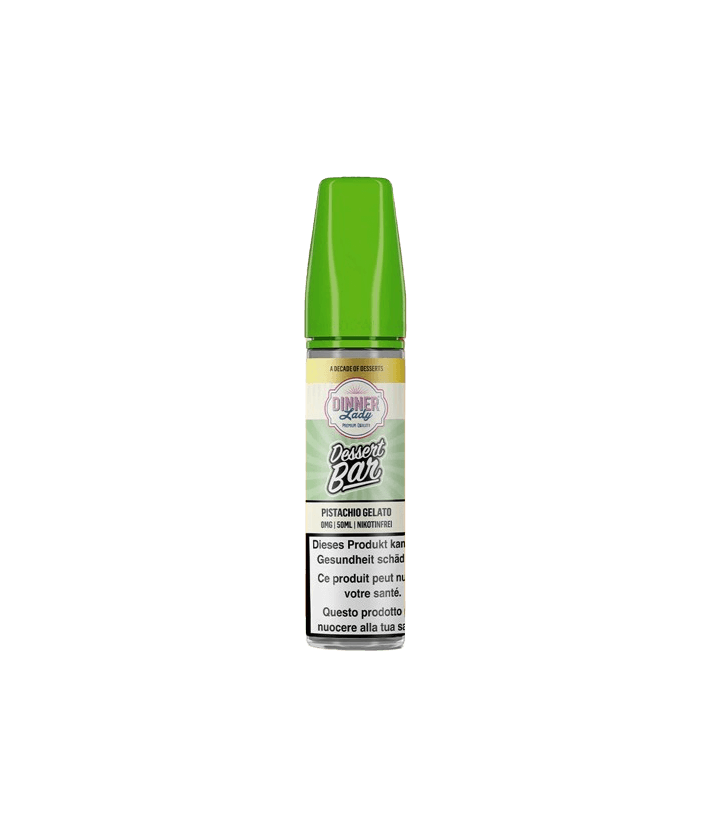 E-liquid Pistachio Gelato Dessert Bar Dinner Lady