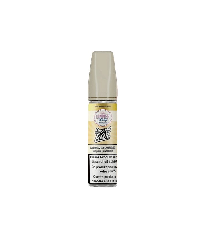E-liquid San Sebastian Cheesecake Dessert Bar Dinner Lady