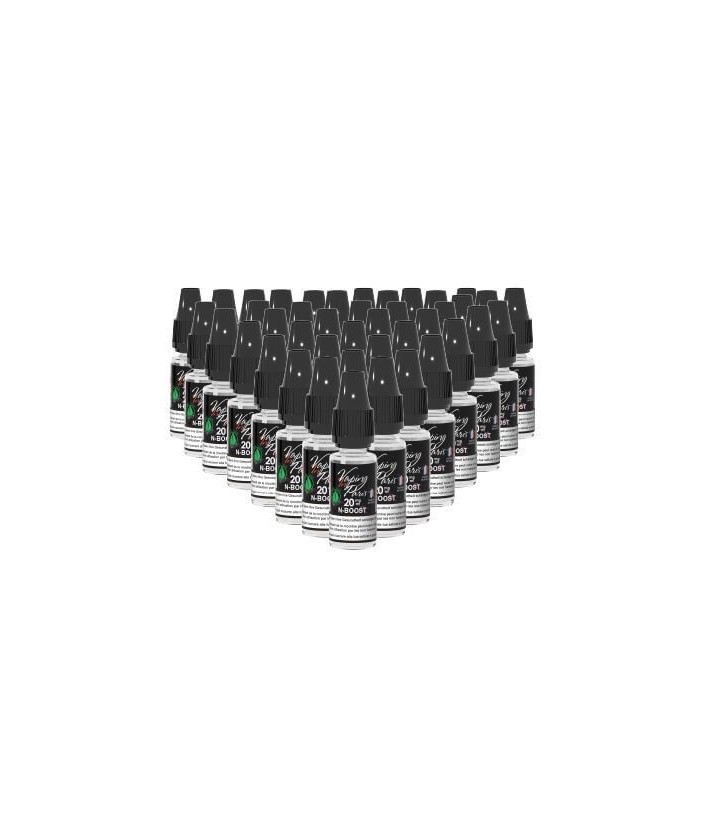 PACK OF 50 Nicotine Boosters N-BOOST 20mg (50PG Vegetable/50VG) 10ml Vaping In Paris